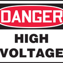 OSHA Danger Safety Sign: High Voltage – Signs & Labels