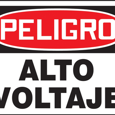 OSHA Danger Safety Sign: High Voltage – Signs & Labels