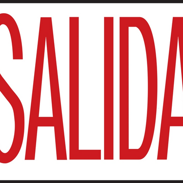 Safety Sign: Exit (Red on White) – Signs & Labels