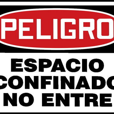 OSHA Danger Safety Sign: Confined Space - Do Not Enter – Signs & Labels