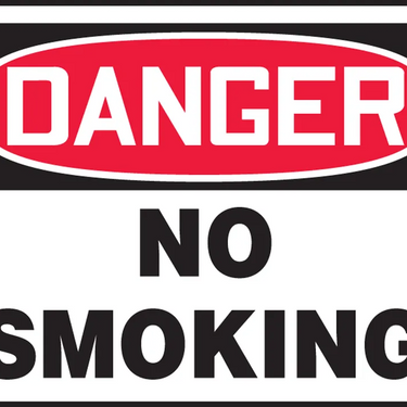 OSHA Danger Safety Sign: No Smoking – Signs & Labels