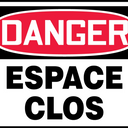 OSHA Danger Safety Sign: Confined Space – Signs & Labels