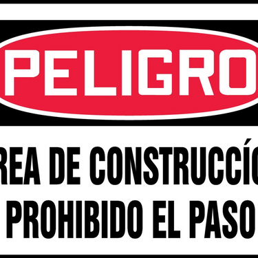 OSHA Danger Safety Sign: Construction Area - Keep Out – Signs & Labels
