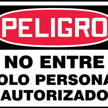 OSHA Danger Safety Sign: Do Not Enter - Authorized Personnel Only – Signs & Labels