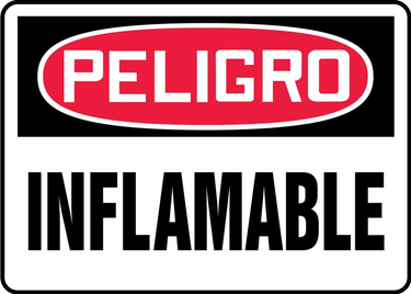 OSHA Danger Safety Sign: Flammable – Signs & Labels