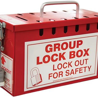 Portable Group Lockout Box – Lockout/Tagout