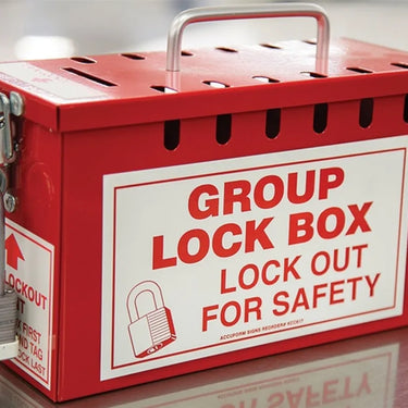 Portable Group Lockout Box – Lockout/Tagout