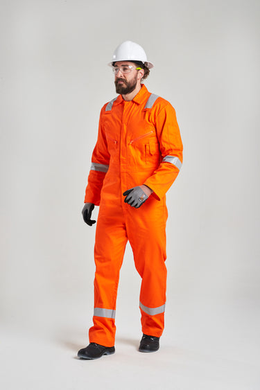 Portwest C814 Iona Enhanced Visibility Cotton Coverall – Apparel