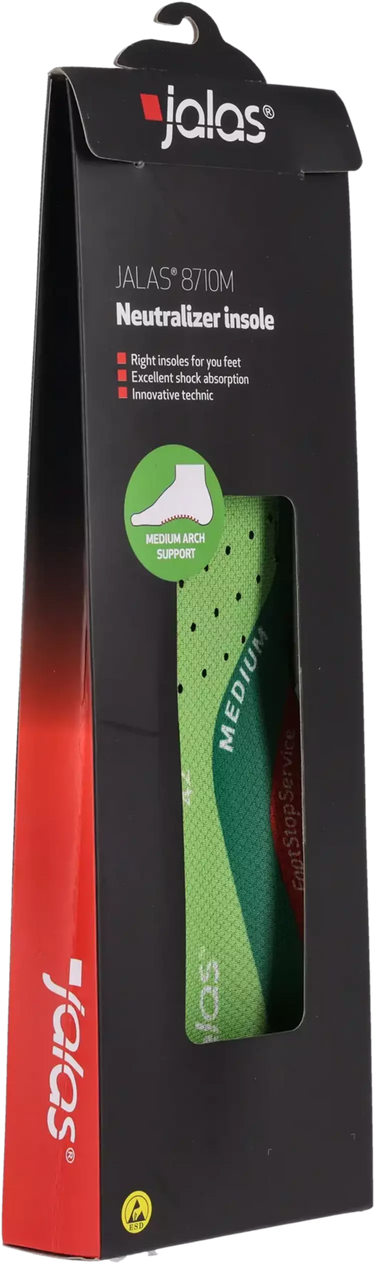 Jalas Neutralizer 8710H Medium Arch Insole – Footwear