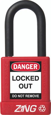 ZING Recyclockout Safety Padlock – Lockout/Tagout